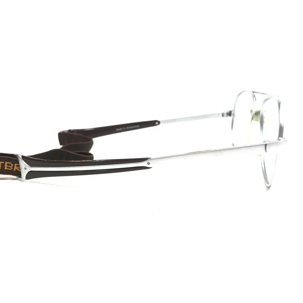 Sporttime Mod.S Sport Safety Eyeglasses Frames Brown Matte Grey Aviator 135